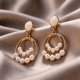 zinc Needle Earrings