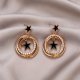 zinc Needle Earrings