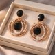 zinc Needle Earrings
